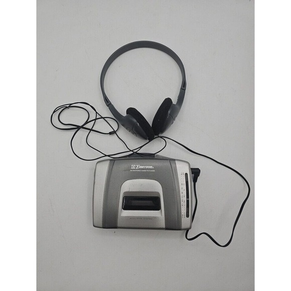 Emerson AM-FM Stereo Portable Cassette Music Player EW96B See Description - Picture 1 of 12